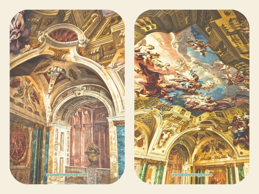 Impressive 3D artworks covering an entire room — Carlone Hall, Vienna, Austria