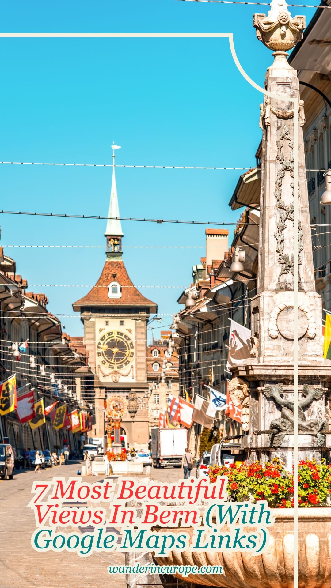 7 Most Beautiful Views In Bern (With Google Maps Links) 23 7 Most Beautiful Views In Bern (With Google Maps Links), Pinterest Pin