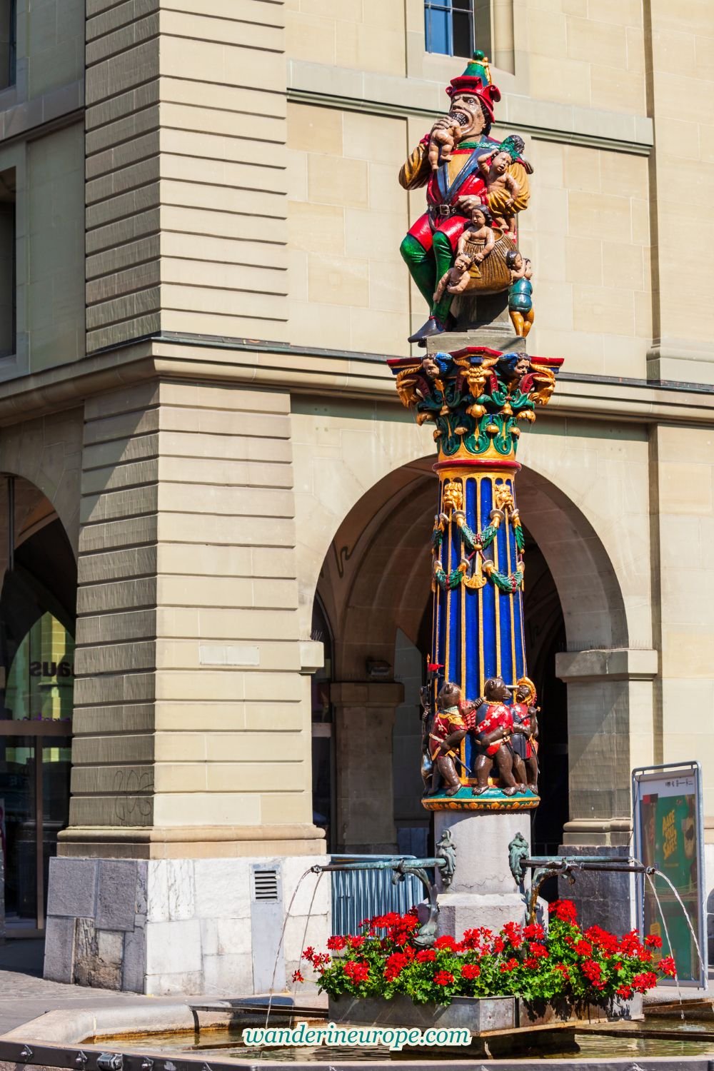 A Walking Route to The Beautiful Fountains of Bern Old City 14 A Walking Route to The Beautiful Fountains of Bern Old City, Pinterest Pin