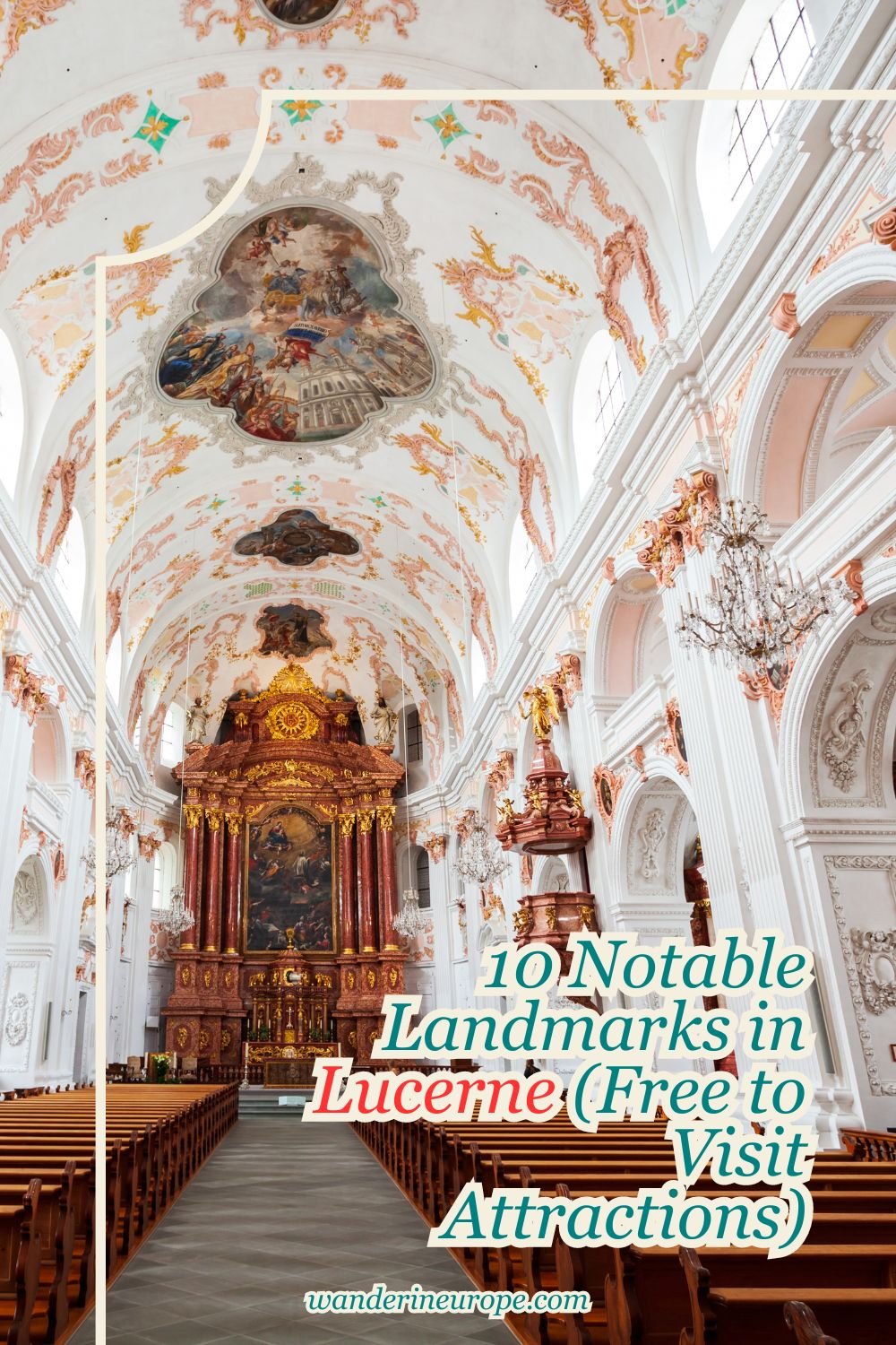 10 Notable Landmarks in Lucerne (Free to Visit Attractions) 48 10 Notable Landmarks in Lucerne (Free to Visit Attractions), Pinterest Pin