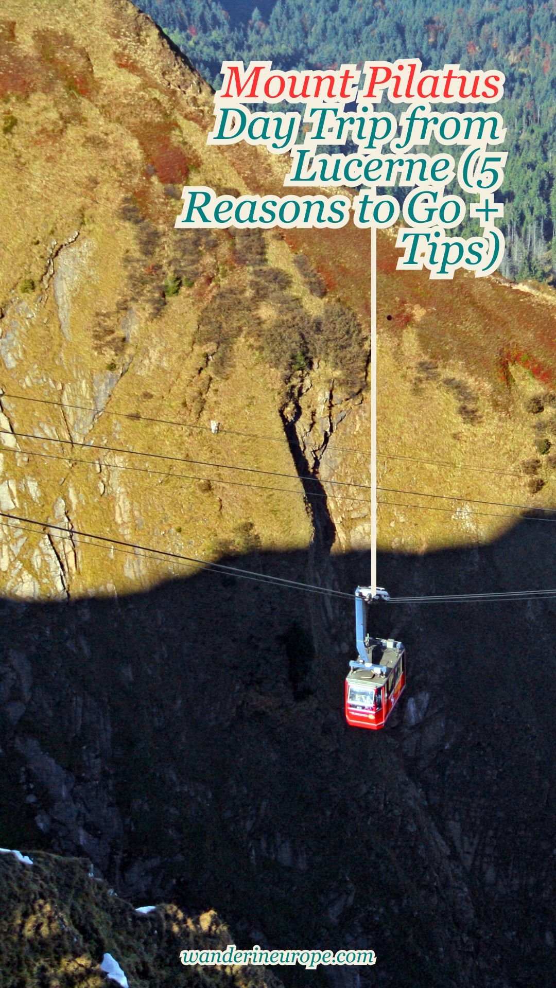 Mount Pilatus Day Trip from Lucerne (5 Reasons to Go + Tips) 36 Mount Pilatus Day Trip from Lucerne (5 Reasons to Go + Tips), Pinterest Pin