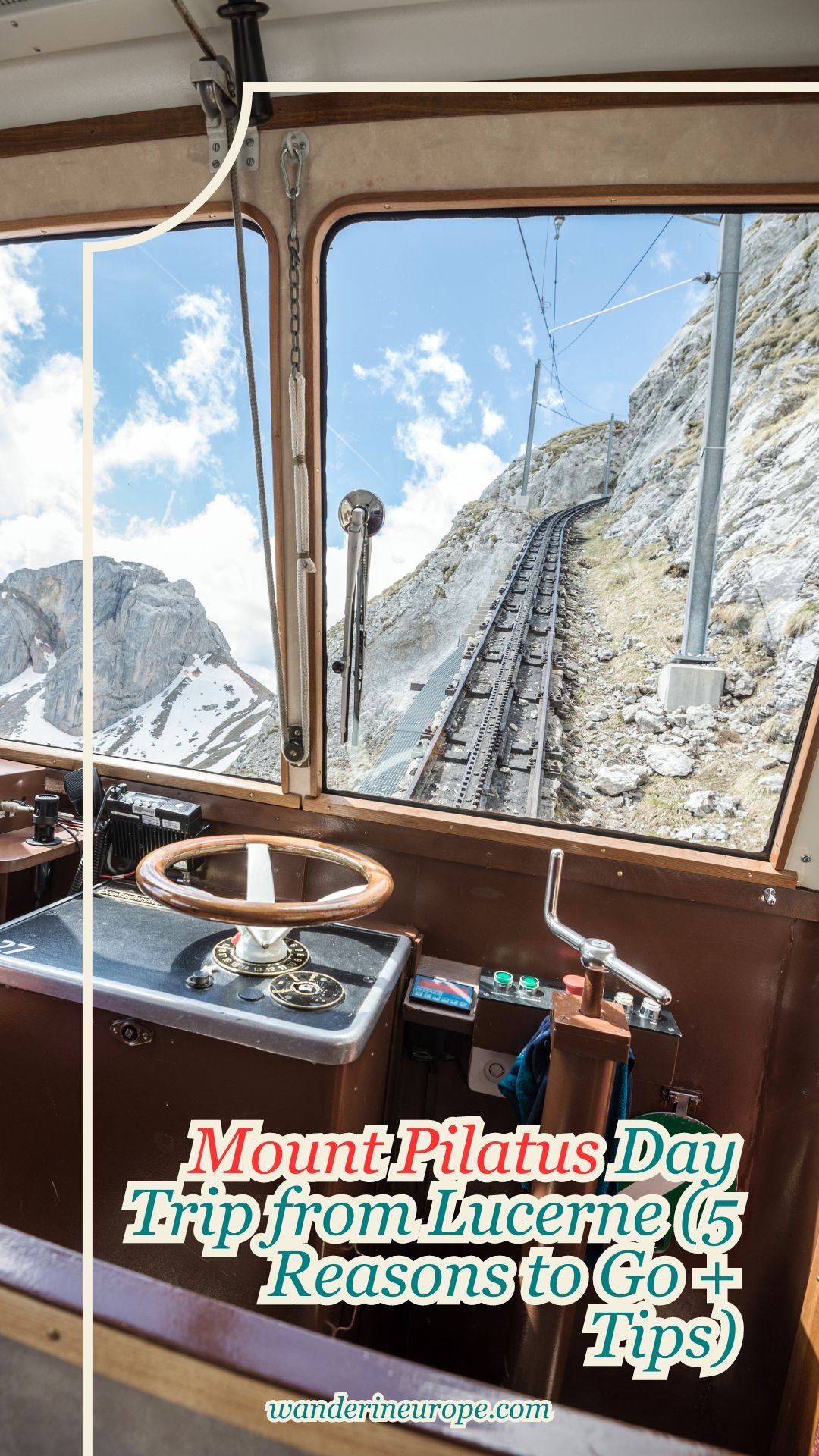 Mount Pilatus Day Trip from Lucerne (5 Reasons to Go + Tips) 37 Mount Pilatus Day Trip from Lucerne (5 Reasons to Go + Tips), Pinterest Pin