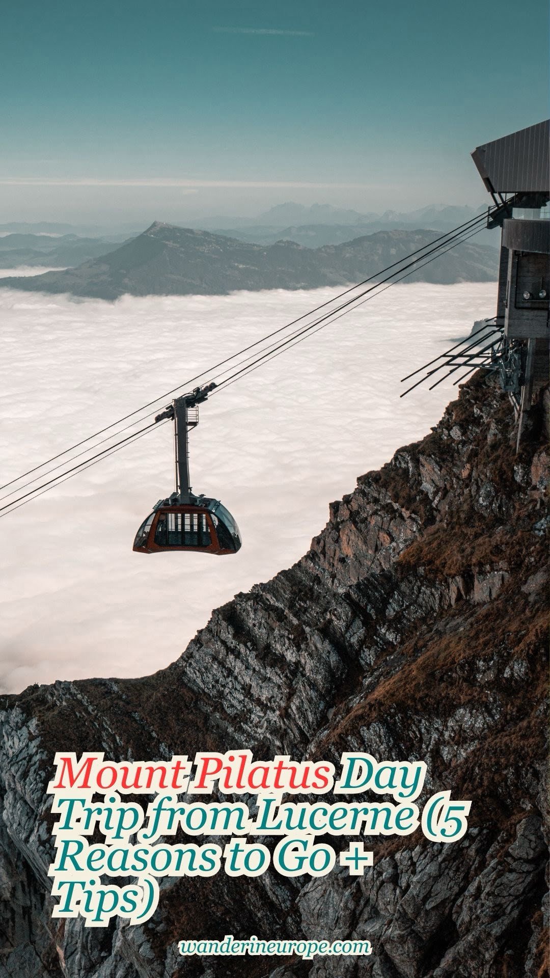 Mount Pilatus Day Trip from Lucerne (5 Reasons to Go + Tips) 40 Mount Pilatus Day Trip from Lucerne (5 Reasons to Go + Tips), Pinterest Pin