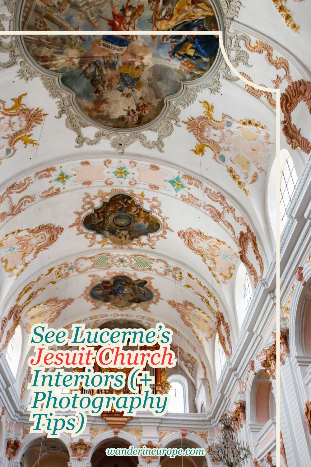 See Lucerne's Jesuit Church Interiors (+ Photography Tips) 24 See Lucerne’s Jesuit Church Interiors (+ Photography Tips), Pinterest Pin