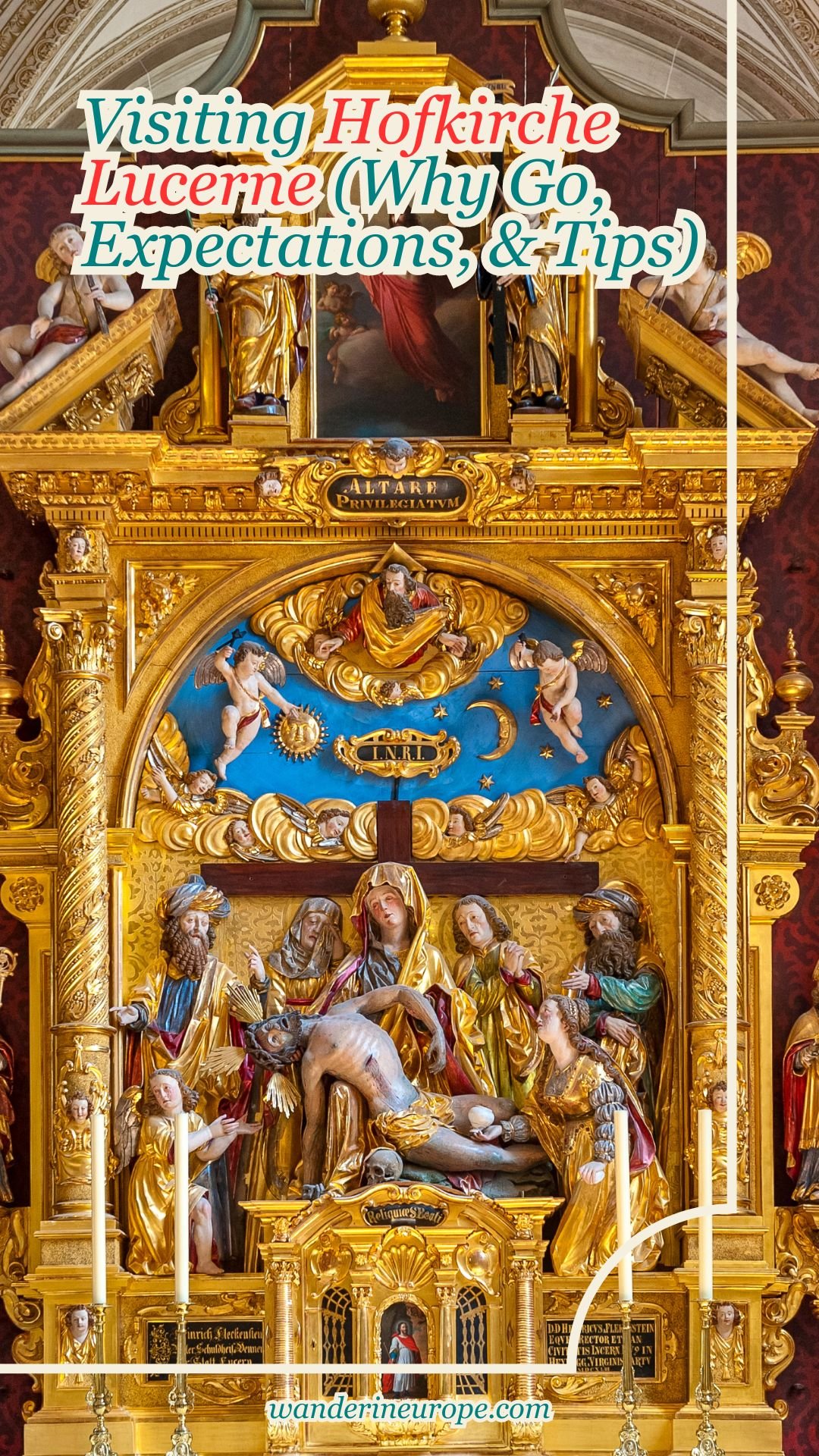 Visiting Hofkirche Lucerne (Why Go, Expectations, & Tips) 28 Visiting Hofkirche Lucerne (Why Go, Expectations, & Tips), Pinterest Pin