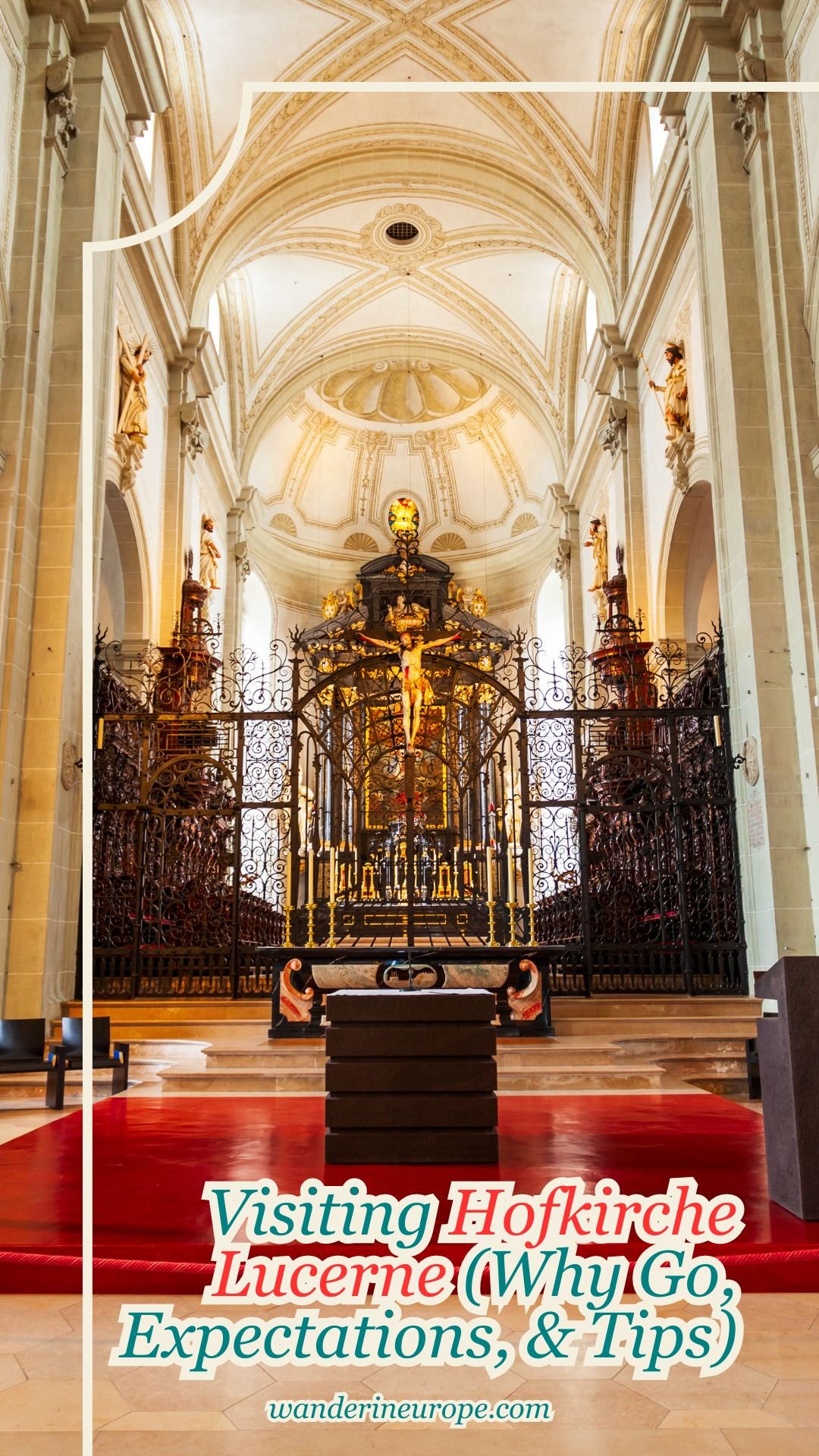 Visiting Hofkirche Lucerne (Why Go, Expectations, & Tips) 25 Visiting Hofkirche Lucerne (Why Go, Expectations, & Tips), Pinterest Pin