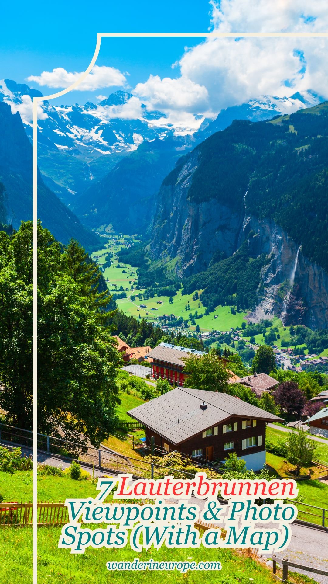 7 Lauterbrunnen Viewpoints & Photo Spots (With a Map) 54 7 Lauterbrunnen Viewpoints & Photo Spots (With a Map), Pinterest Pin