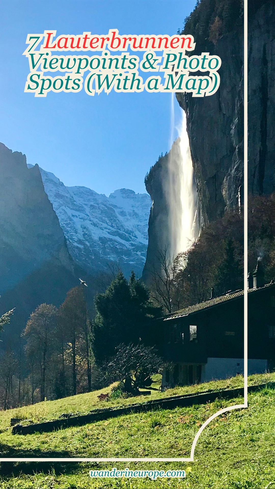 7 Lauterbrunnen Viewpoints & Photo Spots (With a Map) 57 7 Lauterbrunnen Viewpoints & Photo Spots (With a Map), Pinterest Pin