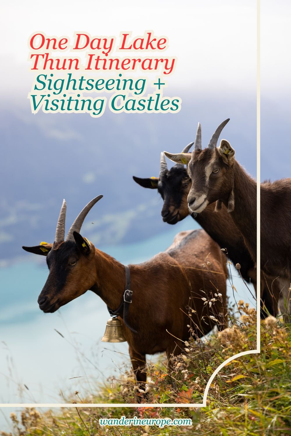 One Day Lake Thun Itinerary Sightseeing + Visiting Castles 50 One Day Lake Thun Itinerary Sightseeing + Visiting Castles, Pinterest Pin