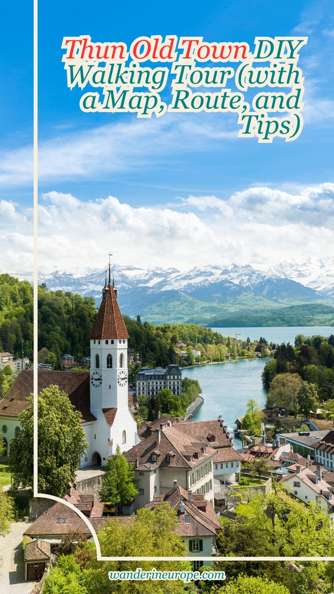 Thun Old Town DIY Walking Tour (with a Map, Route, and Tips) 59 Thun Old Town DIY Walking Tour (with a Map, Route, and Tips), Pinterest Pin