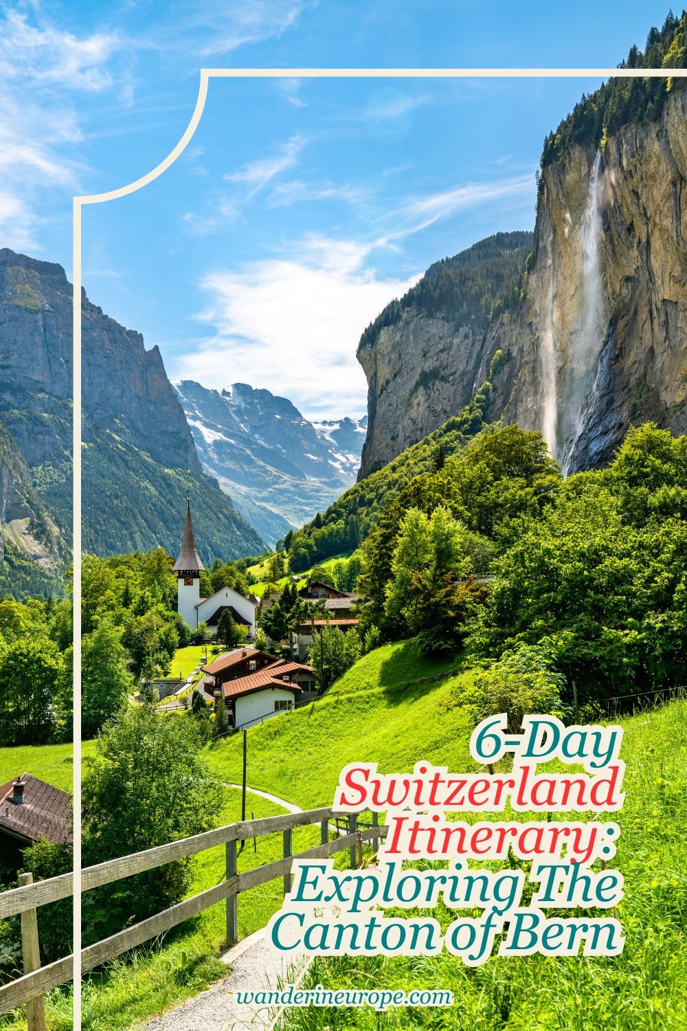 6-Day Switzerland Itinerary: Exploring The Canton of Bern 82 6-Day Switzerland Itinerary_ Exploring The Canton of Bern, Pinterest Pin