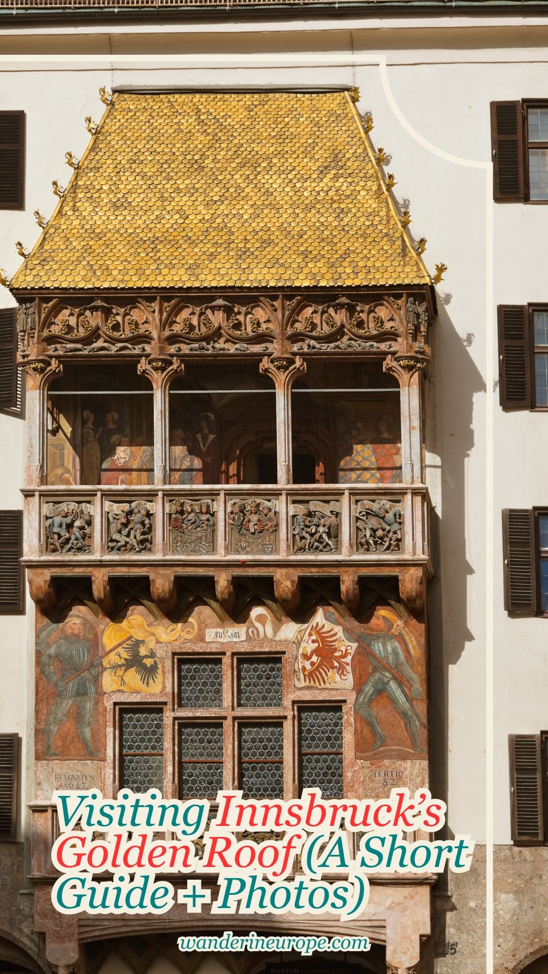 Visiting Innsbruck's Golden Roof (A Short Guide + Photos) 21 Visiting Innsbruck’s Golden Roof (A Short Guide + Photos), Pinterest Pin