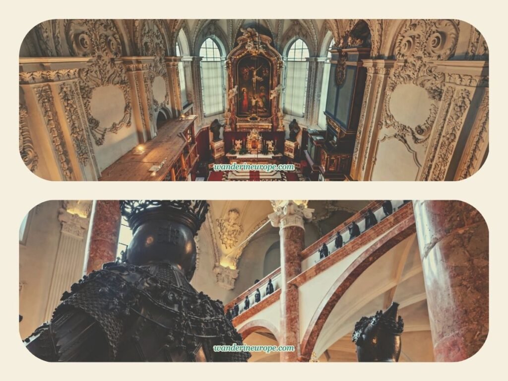 Inside Hofkirche (Court Church) — Innsbruck's Hidden Gem 3 Choir and gallery of Court Church (Hofkirche) in Innsbruck, Austria