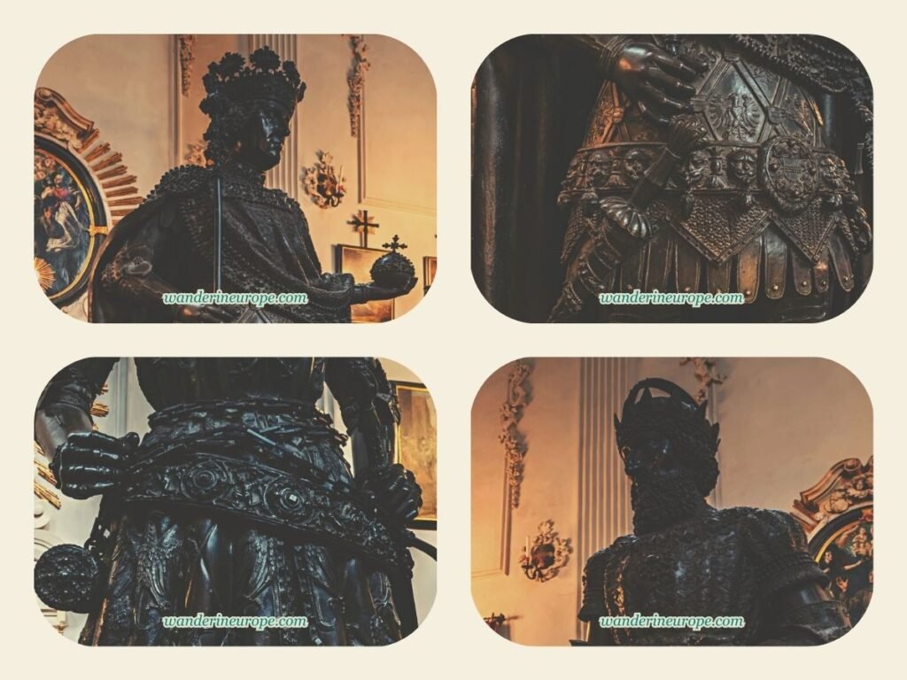 Inside Hofkirche (Court Church) — Innsbruck's Hidden Gem 25 Exquisite details of the Black Men inside Court Church (Hofkirche) in Innsbruck, Austria