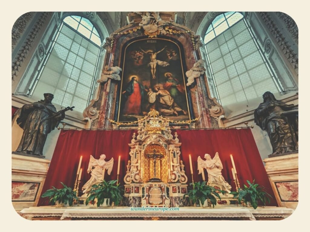 Inside Hofkirche (Court Church) — Innsbruck's Hidden Gem 20 High altar of Court Church (Hofkirche) in Innsbruck, Austria