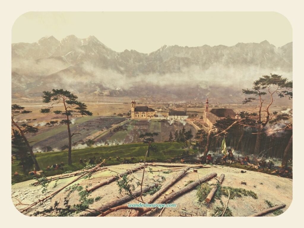 Tirol Panorama Museum: A Quick Look Inside This Masterpiece 14 Innsbruck and its landmark 200 years ago in Tirol Panorama Museum, Innsbruck, Austria