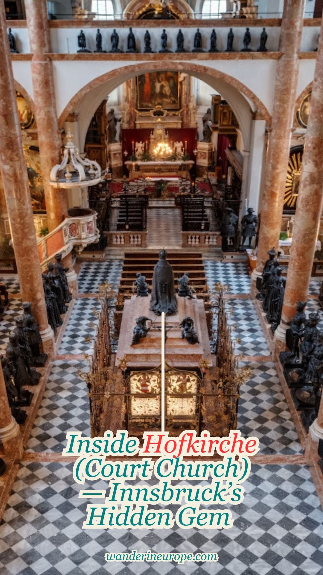 Inside Hofkirche (Court Church) — Innsbruck's Hidden Gem 29 Inside Hofkirche (Court Church) — Innsbruck’s Hidden Gem, Pinterest Pin