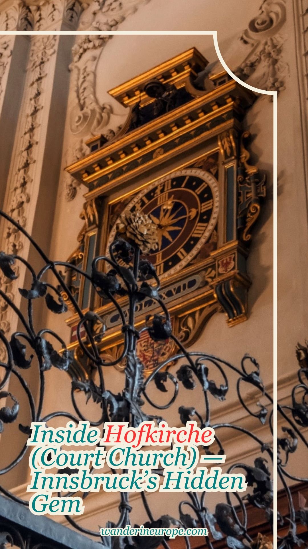 Inside Hofkirche (Court Church) — Innsbruck's Hidden Gem 32 Inside Hofkirche (Court Church) — Innsbruck’s Hidden Gem, Pinterest Pin