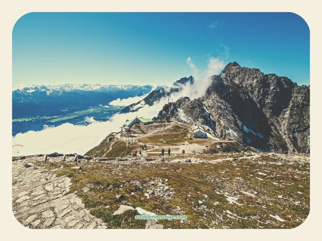 Scenery from Hafelekar, Nordkette, Innsbruck, Austria