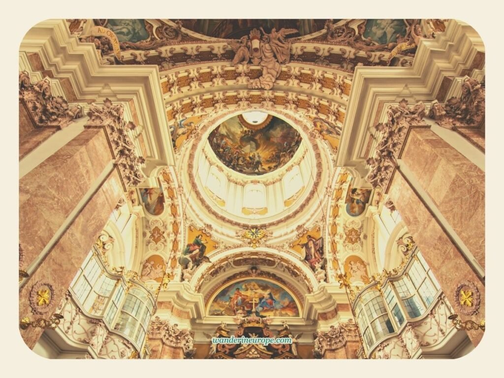 Innsbruck Cathedral and the 5 Beautiful Things Inside It 14 The intricate stucco works by Egid Quirin Asam between the transept and choir of Innsbruck Cathedral, Innsbruck, Austria