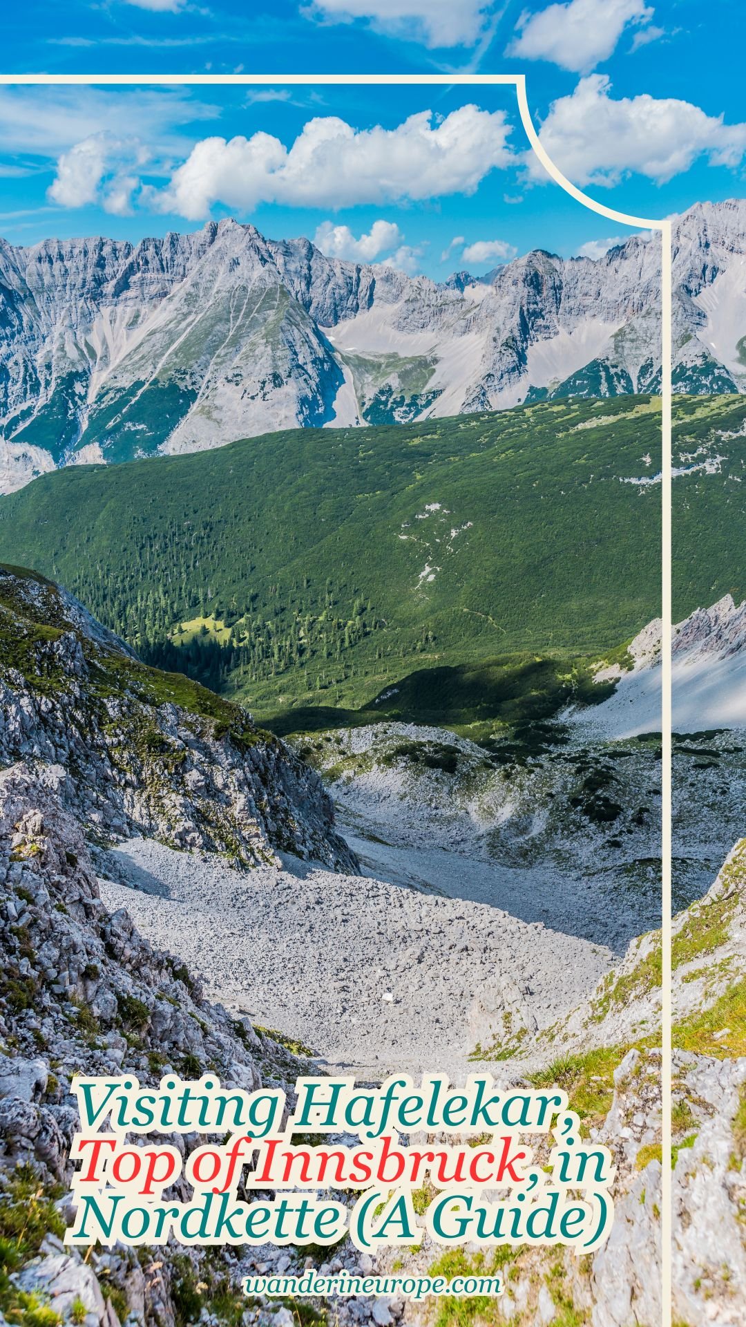 Visiting Hafelekar, Top of Innsbruck, in Nordkette (A Guide) 23 Visiting Hafelekar, Top of Innsbruck, in Nordkette (A Guide), Pinterest Pin