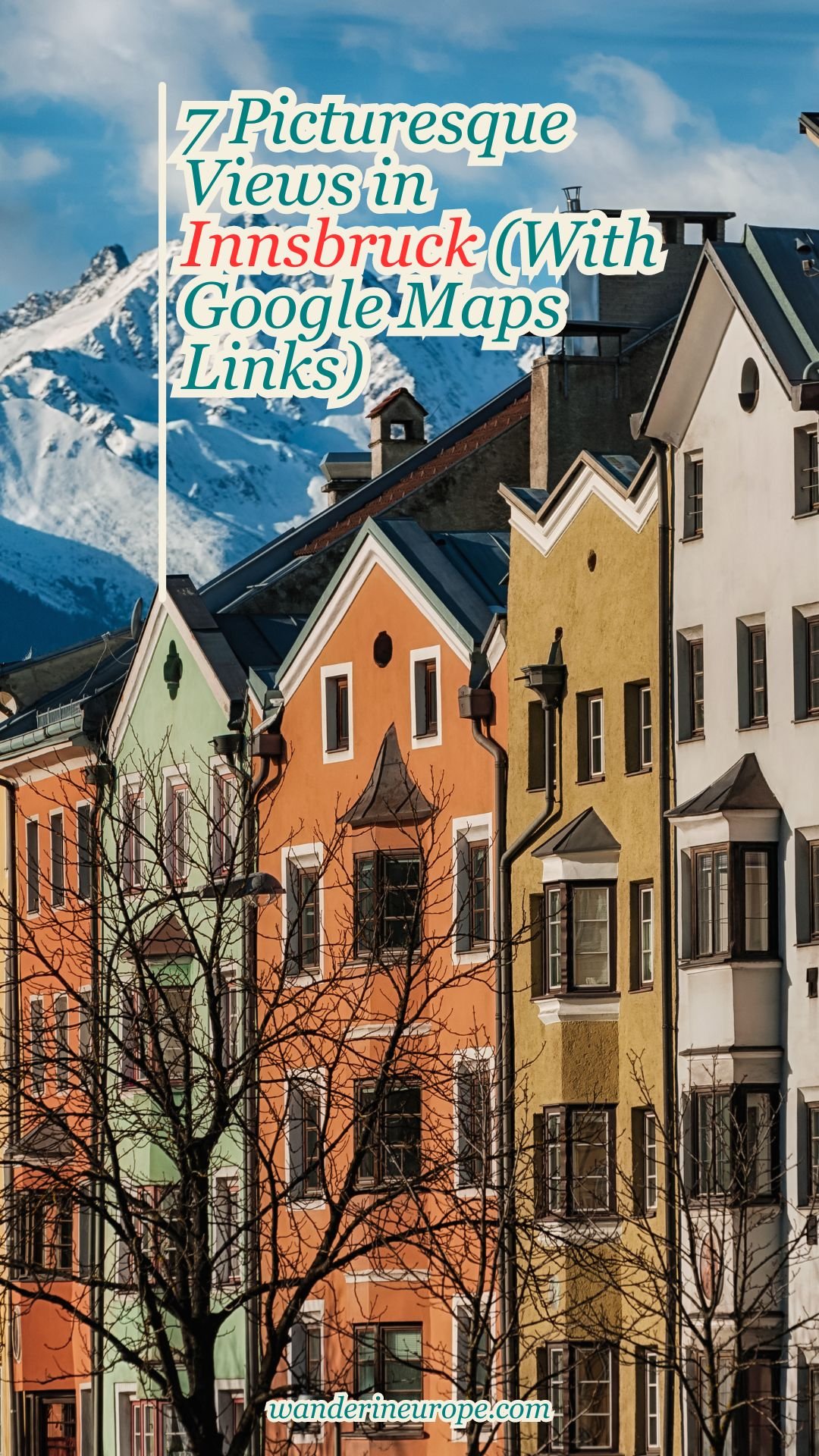 7 Picturesque Views in Innsbruck (With Google Maps Links) 18 7 Picturesque Views in Innsbruck (With Google Maps Links), Pinterest Pin