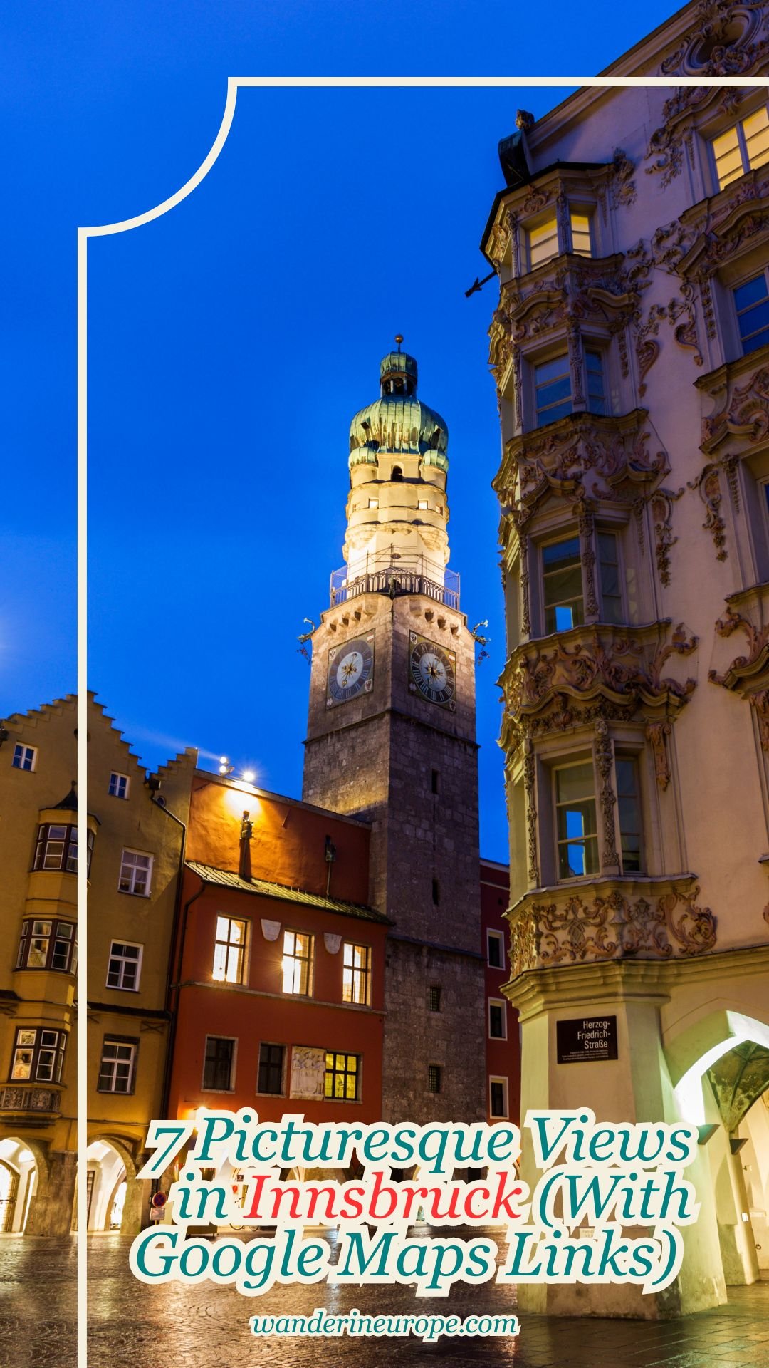 7 Picturesque Views in Innsbruck (With Google Maps Links) 20 7 Picturesque Views in Innsbruck (With Google Maps Links), Pinterest Pin