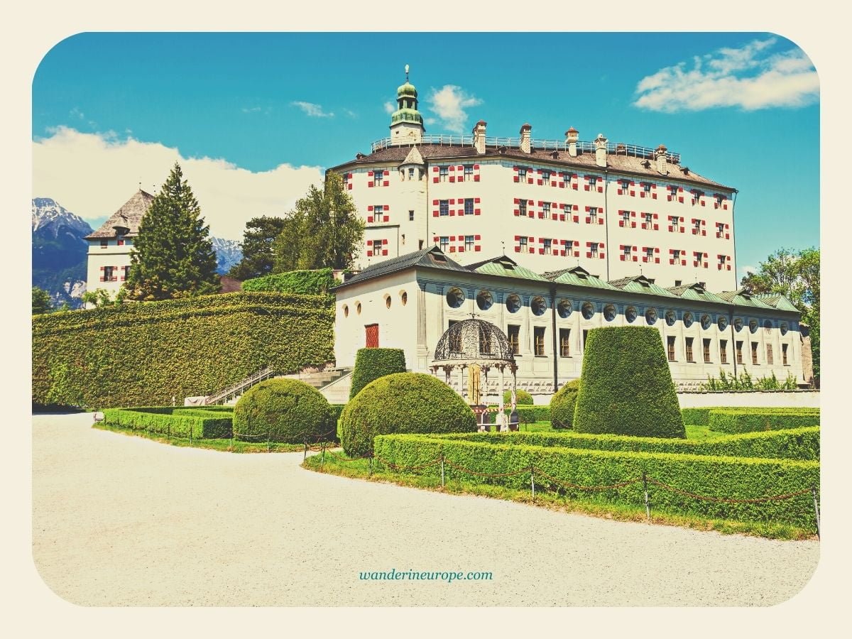 3 Different Ways to Spend 1 Day in Innsbruck Itinerary 36 Ambras Castle, Destination 7 of the 2-day trip to Innsbruck, Austria