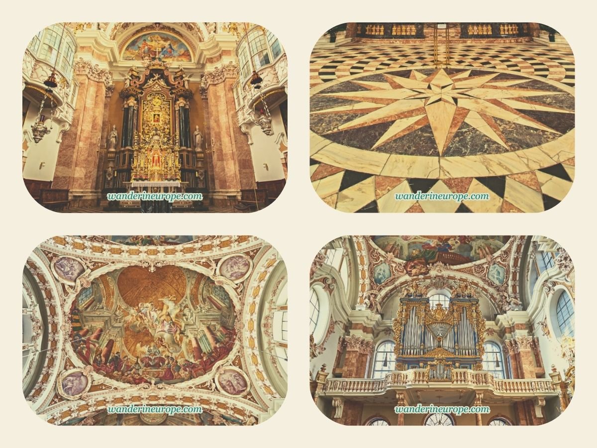 3 Different Ways to Spend 1 Day in Innsbruck Itinerary 9 Beautiful things inside Saint James Cathedral to see during your one-day trip to Innsbruck, Austria
