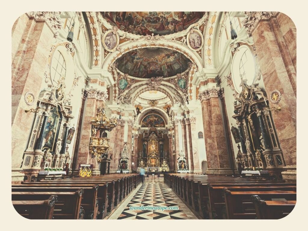 9 Beautiful Things That Makes Innsbruck a Beautiful City 26 Interiors of Saint James Cathedral in Innsbruck, Austria