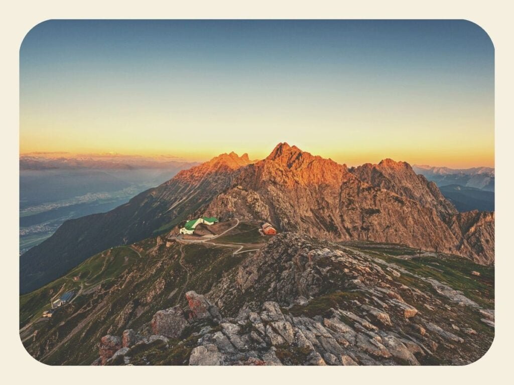 Spend 2 Days In Innsbruck, Austria (a Budget Itinerary) 24 Nordkette golden hour, © Innsbruck Tourismus – Markus Mair