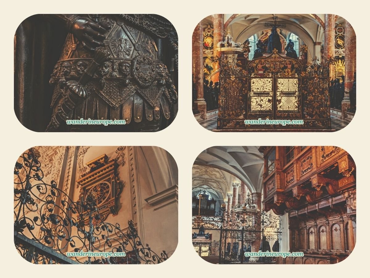 3 Different Ways to Spend 1 Day in Innsbruck Itinerary 21 Spectacular cultural treasures inside the Court Church to see during your one day trip to Innsbruck, Austria