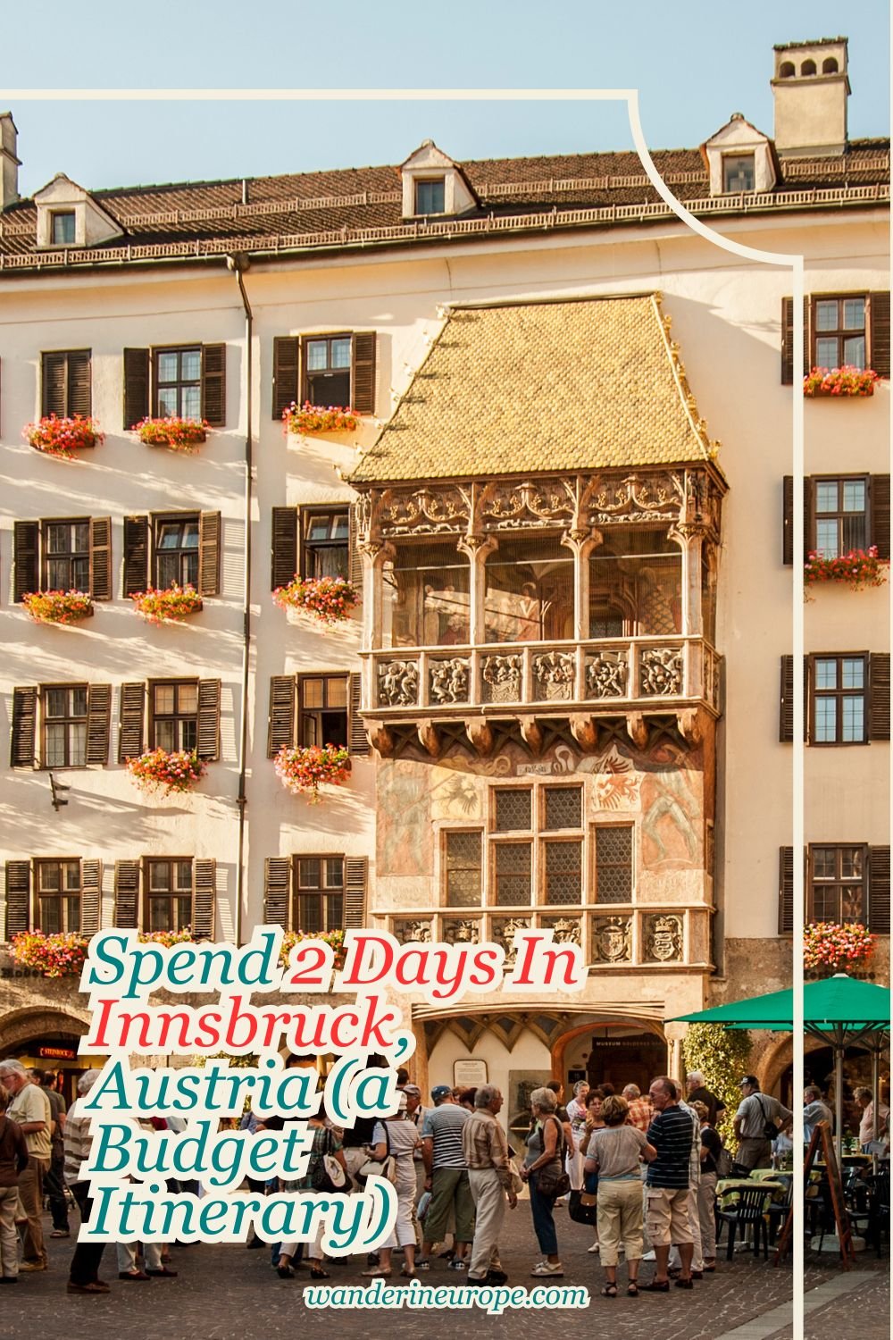Spend 2 Days In Innsbruck, Austria (a Budget Itinerary) 87 Spend 2 Days In Innsbruck, Austria (a Budget Itinerary), Pinterest Pin