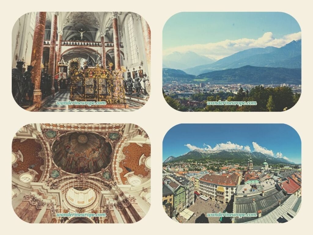 3 Different Ways to Spend 1 Day in Innsbruck Itinerary 44 Summary of the one-day trip focused on the highlights of Innsbruck, Austria