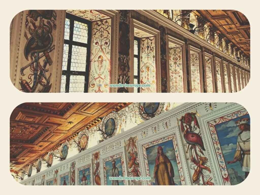 Spend 2 Days In Innsbruck, Austria (a Budget Itinerary) 56 The interior of the Spanish Hall of Ambras Castle you need to see on the 2nd day of this 2-day trip to Innsbruck, Austria