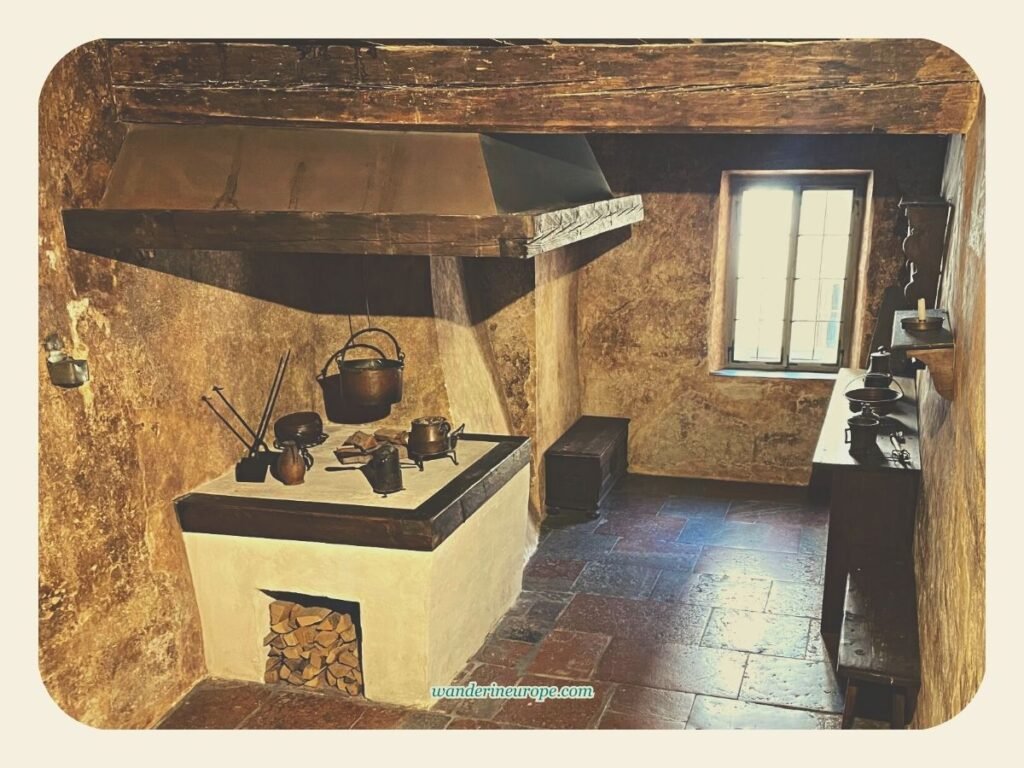 Interesting Exhibits in Mozart's Birthplace in Salzburg 11 The kitchen of Mozart's apartment in Salzburg, Austria