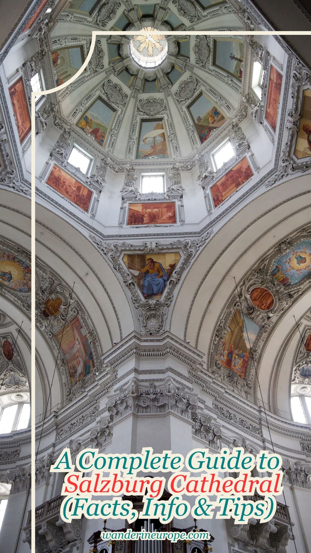 A Complete Guide to Salzburg Cathedral (Facts, Info & Tips), Pinterest Pin