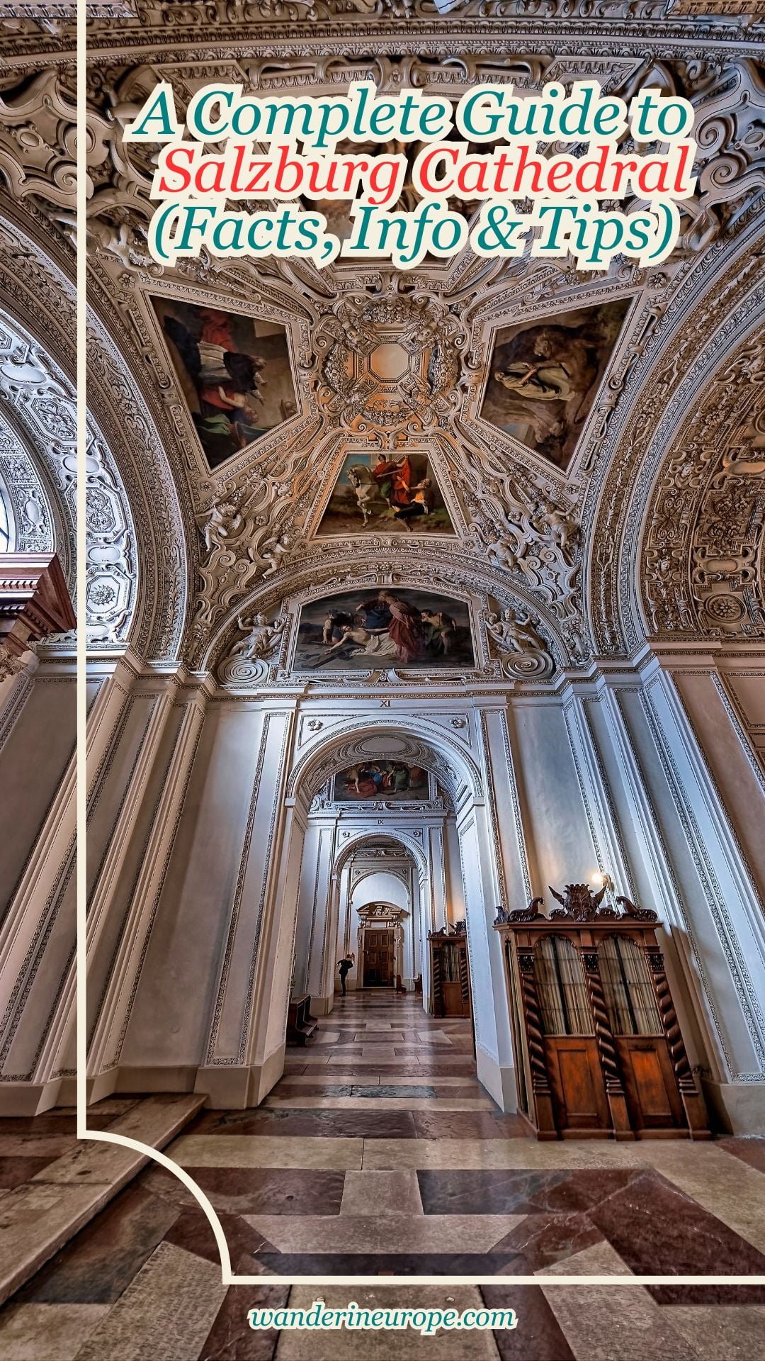A Complete Guide to Salzburg Cathedral (Facts, Info & Tips), Pinterest Pin