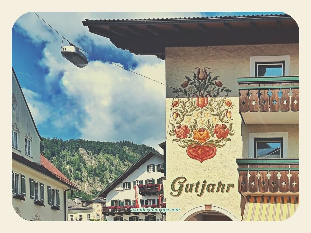 7 Attractions to See and Experience When Visiting St. Gilgen 19 Another beautiful mural in St. Gilgen, Salzburg, Austria