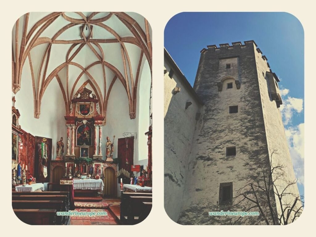 Visiting Hohensalzburg Fortress — All You Need to Know 17 Chapel and tower of Hohensalzburg Fortress, Salzburg, Austria