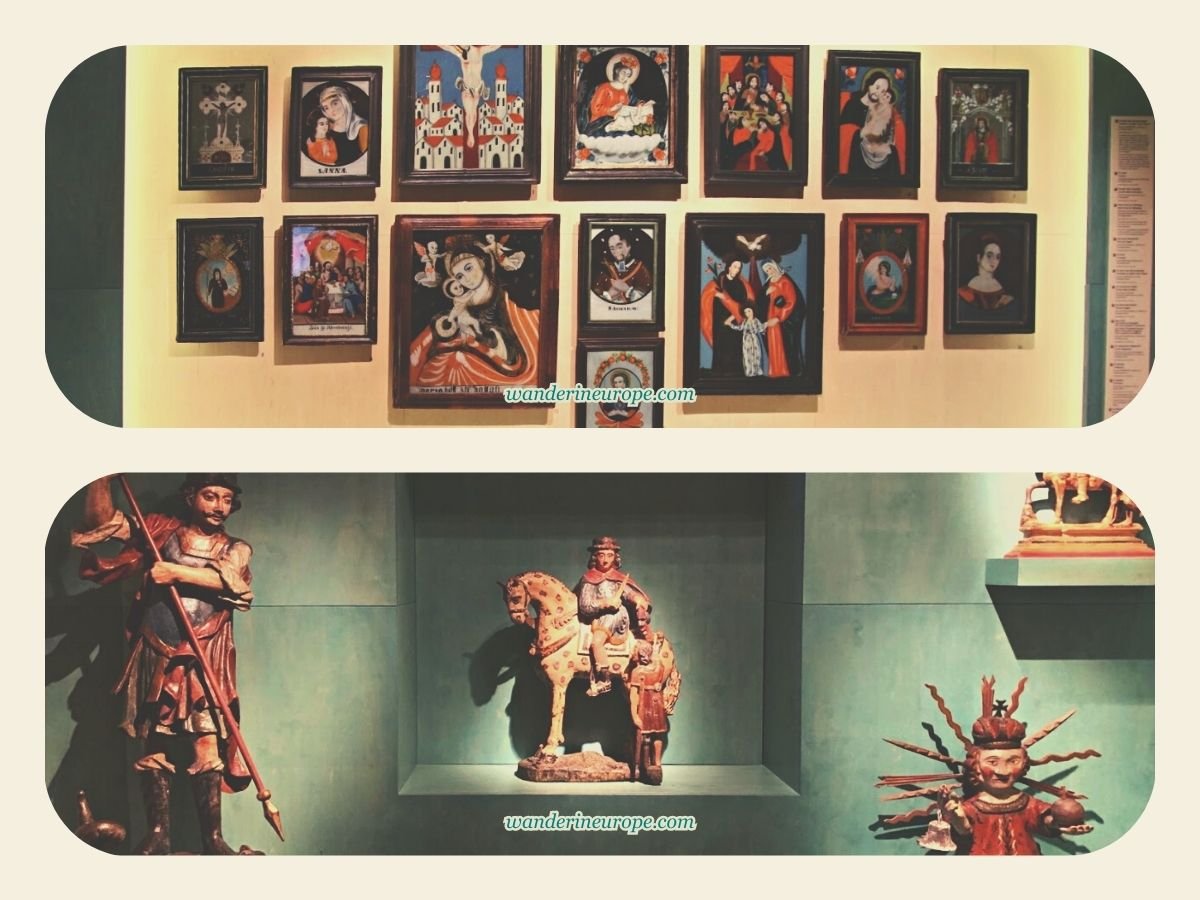 Everything You Need to Know About Visiting Hellbrunn Palace 97 Paintings, figurines, and antiques inside Little Month Palace in Hellbrunn Palace, Salzburg, Austria