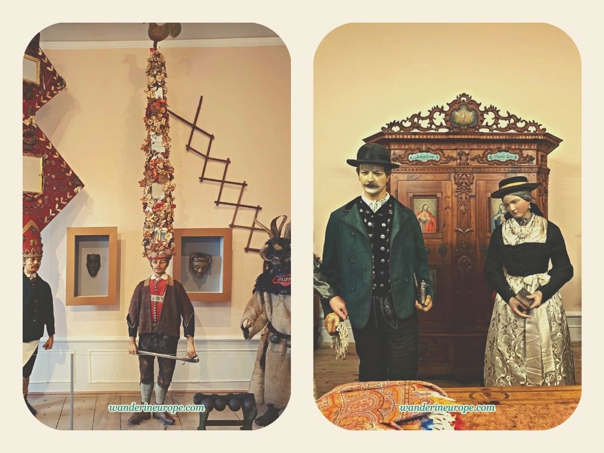 Everything You Need to Know About Visiting Hellbrunn Palace 96 Salzburg's unique traditional costumes exhibited in the Little Month Palace in Hellbrunn, Salzburg, Austria