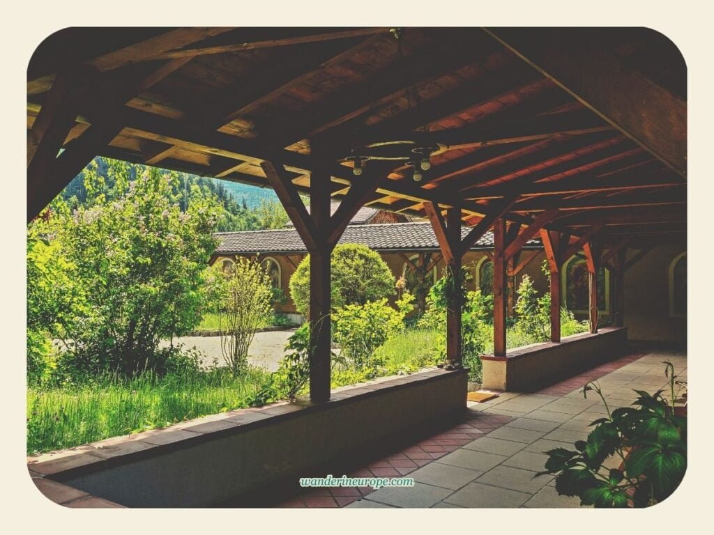 7 Attractions to See and Experience When Visiting St. Gilgen 41 The cloister of the European Monastery of Gut Aich in St. Gilgen, Salzburg, Austria