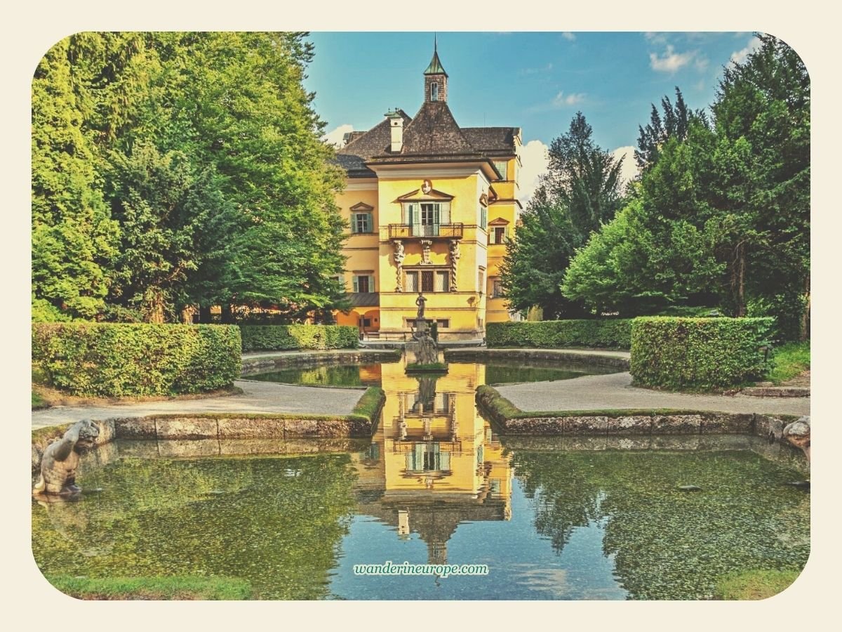 Everything You Need to Know About Visiting Hellbrunn Palace 13 The view from the Roman Theater fountains in Hellbrunn Palace in Salzburg, Austria