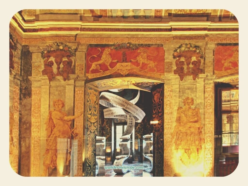 Everything You Need to Know About Visiting Hellbrunn Palace 79 The view of the Octagon from the Ceremonial Hall of Hellbrunn Palace, Salzburg, Austria