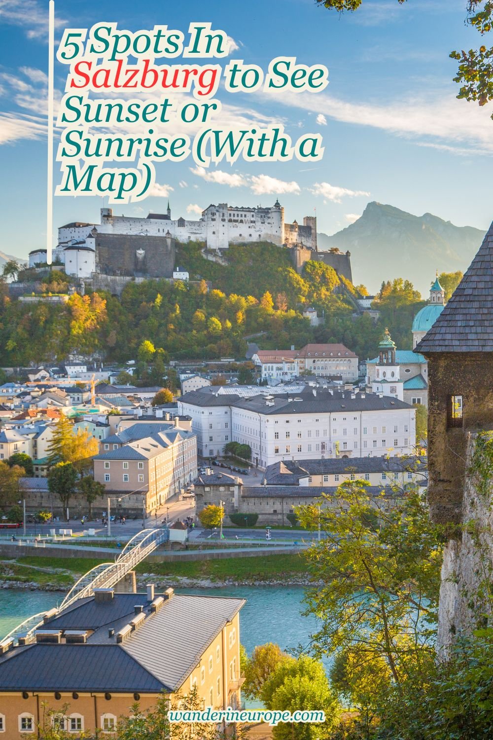 5 Spots In Salzburg to See Sunset or Sunrise (With a Map) 19 5 Spots In Salzburg to See Sunset or Sunrise (With a Map), Pinterest Pin