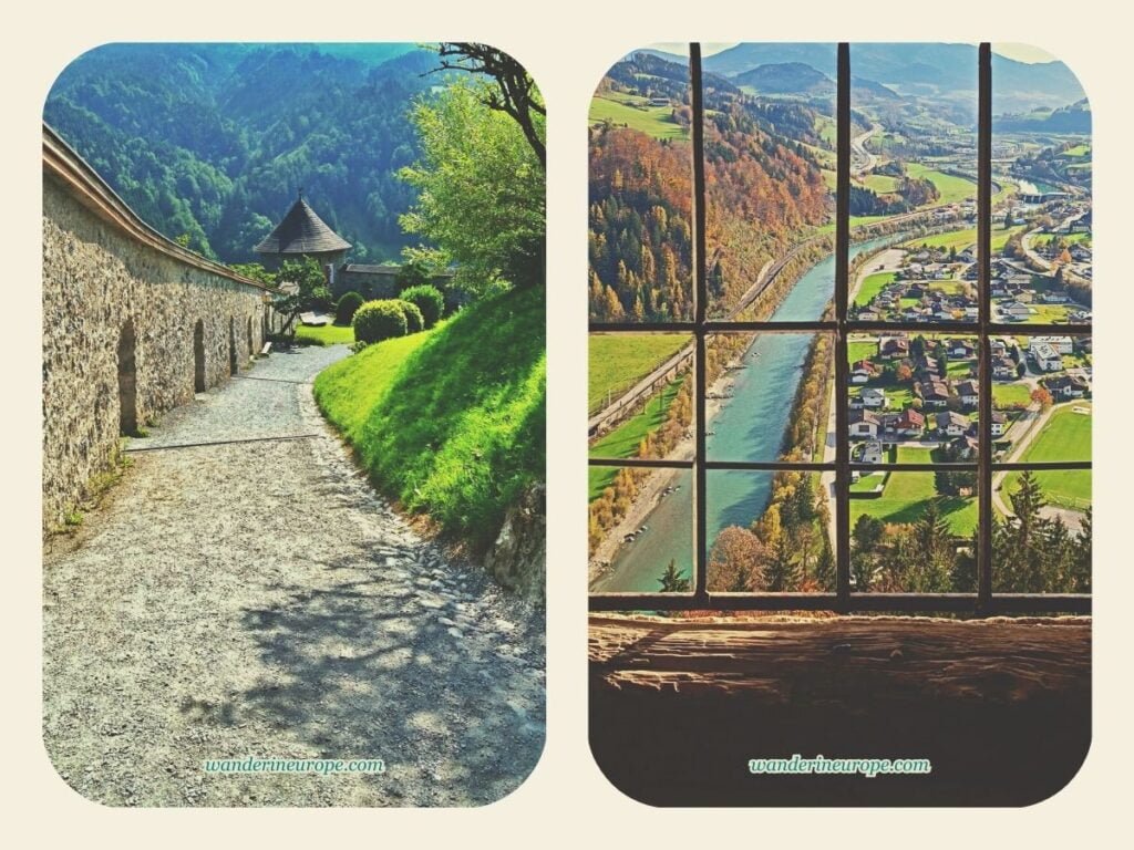 5 Nearest Easy Day Trips from Salzburg (Austria and Germany) 12 Breathtaking views from Hohenwerfen Frotress, a day trip from Salzburg, Austria