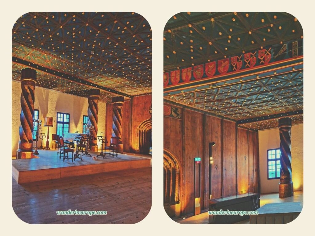 Seven Beautiful Things That I Discovered in Salzburg 21 Golden Hall of the Princely Chambers in Hohensalzburg Fortress, beautiful places in Salzburg, Austria