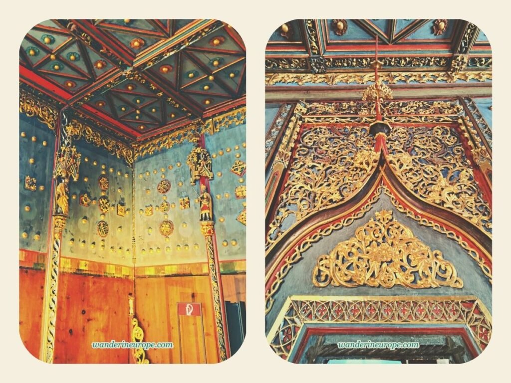 Seven Beautiful Things That I Discovered in Salzburg 20 Gothic architectural details of the Princely Chambers in Hohensalzburg Fortress, beautiful places in Salzburg, Austria