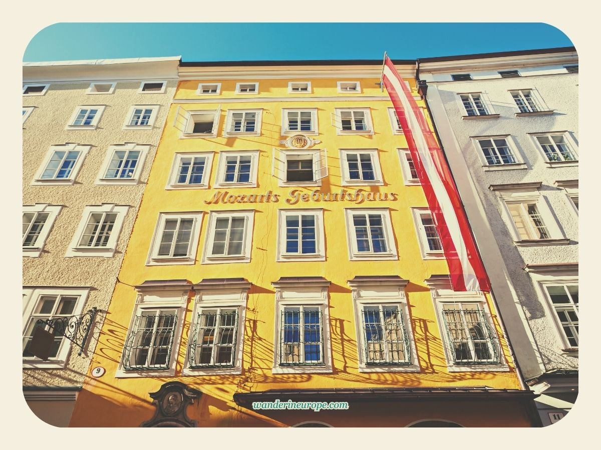 20 Sights and Landmarks in Salzburg: History & Architecture 6 Mozart’s Birthplace, Landmarks and Sights in Salzburg, Austria